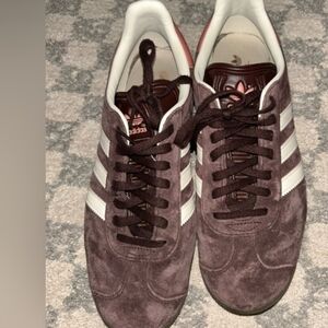 Adidas Women's Chocolate Suede Gazelle Sneakers